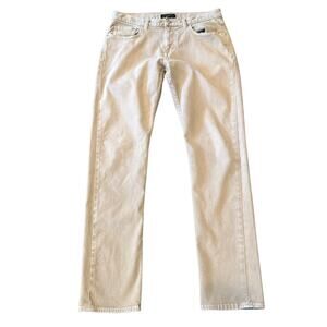 Banana Republic Men's 5 Pocket Slim Travel Jean Sand Size 32x34